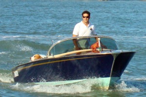 In barca a Venezia
